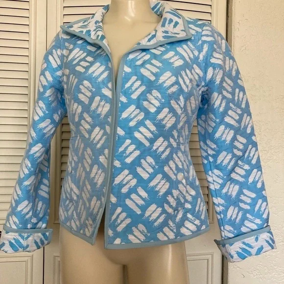 nina McLemore open front blazer . SZ 4 as is . - Picture 2 of 8